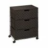 Honey-Can-Do Double Drawer Woven Fabric Storage Organizer, Espresso Brown 1 Honey-Can-Do Double Drawer Woven Fabric Storage Organizer, Espresso Brown -ORGANIZTIONAL STORAGE Sales unnamed file 1005