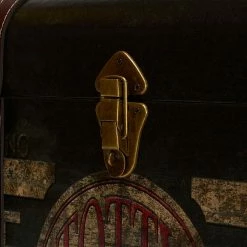 Household Essentials Large Vintage Totty Decorative Home Storage Trunk (9243-1) 9 Household Essentials Large Vintage Totty Decorative Home Storage Trunk (9243-1) -ORGANIZTIONAL STORAGE Sales unnamed file 1068