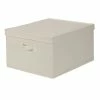 Household Essentials Jumbo Lidded Storage Box, Natural (115) -ORGANIZTIONAL STORAGE Sales unnamed file 1081