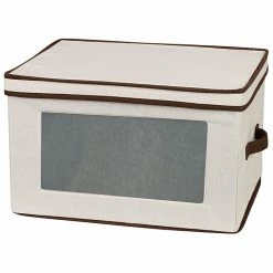 Household Essentials Stemware Balloon Storage Chest, Natural (542) 9 Household Essentials Stemware Balloon Storage Chest, Natural (542) -ORGANIZTIONAL STORAGE Sales unnamed file 1108