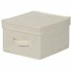 Household Essentials Medium Lidded Storage Box, Natural (111) 1 Household Essentials Medium Lidded Storage Box, Natural (111) -ORGANIZTIONAL STORAGE Sales unnamed file 1109