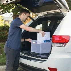 Bankers Box® Bankers Box Heavy-Duty Latch Lid Plastic File Box, Letter Size, Blue/Clear, Each (86101) 16 Bankers Box® Bankers Box Heavy-Duty Latch Lid Plastic File Box, Letter Size, Blue/Clear, Each (86101) -ORGANIZTIONAL STORAGE Sales unnamed file 111