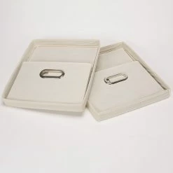 Household Essentials Collapsible Decorative Box With Lid, Natural (10KDNAT-1) -ORGANIZTIONAL STORAGE Sales unnamed file 1114