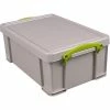 Really Useful Box 9.51 Qt. Latch Lid Storage Tote, Dove Gray (9RDG) -ORGANIZTIONAL STORAGE Sales unnamed file 113