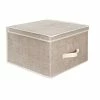Simplify Jumbo Non Woven Storage Box, Faux Jute 1 Simplify Jumbo Non Woven Storage Box, Faux Jute -ORGANIZTIONAL STORAGE Sales unnamed file 1134