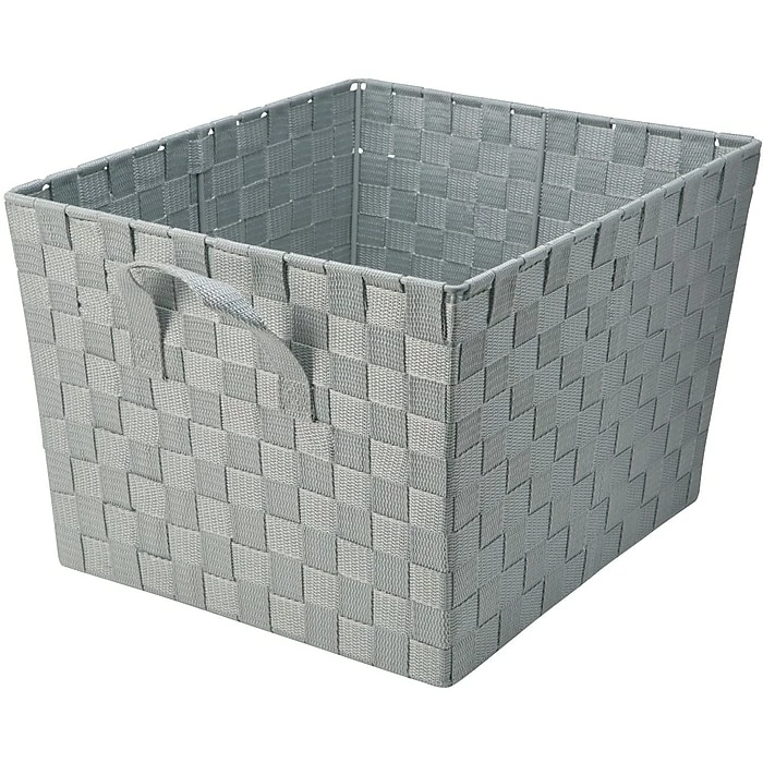 Kennedy International Woven Storage Tote, 10" X 15" X 13", Heather (25091) 3 Kennedy International Woven Storage Tote, 10" X 15" X 13", Heather (25091)