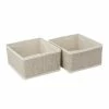 Simplify Nedium Drawer Organizer, Faux Jute (25513-FEJ) -ORGANIZTIONAL STORAGE Sales unnamed file 1148