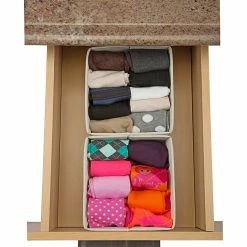 Simplify Nedium Drawer Organizer, Faux Jute (25513-FEJ) -ORGANIZTIONAL STORAGE Sales unnamed file 1150