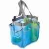 Honey-Can-Do 6 Pocket Shower Tote, Blue (SFT-01103) -ORGANIZTIONAL STORAGE Sales unnamed file 1181