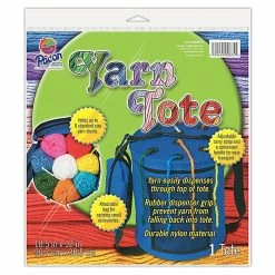 Creativity Street Yarn Tote, 10.5" X 12", Blue (PAC0000875) -ORGANIZTIONAL STORAGE Sales unnamed file 1210