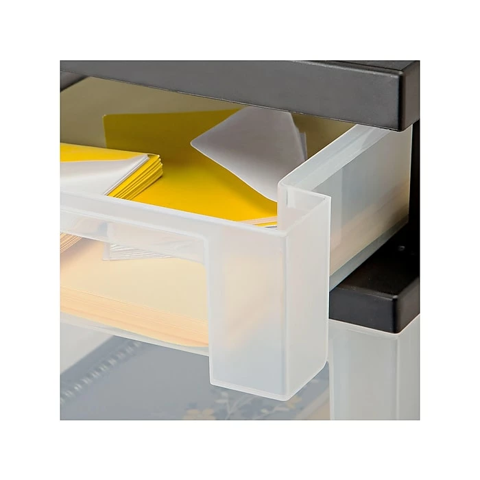 Staples 3 Drawers File Storage, Black (115026/115027) 6 Staples 3 Drawers File Storage, Black (115026/115027) - Image 4