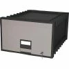 Storex Stackable Storage Drawer, Black/Gray (61155U01C) -ORGANIZTIONAL STORAGE Sales unnamed file 1235
