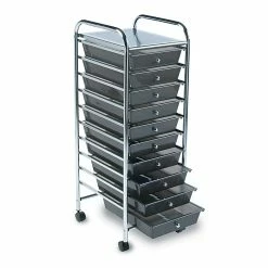 Advantus 10-Drawer Rolling Organizer