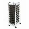 Seville Classics 10 Drawer Black Organizer Cart -ORGANIZTIONAL STORAGE Sales unnamed file 1299