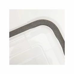 Iris WEATHERTIGHT 19 Qt. Latch Lid Storage Boxes, Clear, 6/Carton (110380) -ORGANIZTIONAL STORAGE Sales unnamed file 131