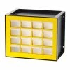 Iris 16-Drawer Desktop Storage Cabinet, Black/Yellow (500173) 1 Iris 16-Drawer Desktop Storage Cabinet, Black/Yellow (500173) -ORGANIZTIONAL STORAGE Sales unnamed file 1338