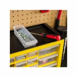 Iris 26-Drawer Desktop Storage Cabinet, Black/Yellow (500175) -ORGANIZTIONAL STORAGE Sales unnamed file 1350