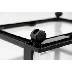 Iris 3-Drawer Wide Chest, Black/Clear (110312) 10 Iris 3-Drawer Wide Chest, Black/Clear (110312) -ORGANIZTIONAL STORAGE Sales unnamed file 1360