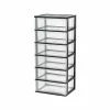 Iris 6-Drawer Wide Chest, Black/Clear (110321) 2 Iris 6-Drawer Wide Chest, Black/Clear (110321) -ORGANIZTIONAL STORAGE Sales unnamed file 1396