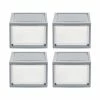 Iris Storage Drawer, Gray/Translucent White, 4/Pack (500161) -ORGANIZTIONAL STORAGE Sales unnamed file 1417