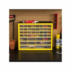 Iris 44-Drawer Desktop Storage Cabinet, Black/Yellow (500176) 10 Iris 44-Drawer Desktop Storage Cabinet, Black/Yellow (500176) -ORGANIZTIONAL STORAGE Sales unnamed file 1431