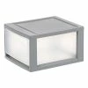 Iris Storage Drawer, Gray/Translucent White (500222) -ORGANIZTIONAL STORAGE Sales unnamed file 1480
