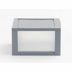 Iris Storage Drawer, Gray/Translucent White (500222) -ORGANIZTIONAL STORAGE Sales unnamed file 1481