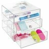 InterDesign Original 3-Drawer Plastic Glasses Drawers, Clear (35330) 1 InterDesign Original 3-Drawer Plastic Glasses Drawers, Clear (35330) -ORGANIZTIONAL STORAGE Sales unnamed file 1507