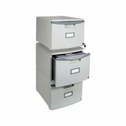 Storex 1-Drawer Stackable Storage, Gray (61251S02C) -ORGANIZTIONAL STORAGE Sales unnamed file 1515