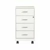 Office Designs 4-Drawer Mobile Organizer, Pearl White (21590) -ORGANIZTIONAL STORAGE Sales unnamed file 1518