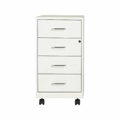 Office Designs 4-Drawer Mobile Organizer, Pearl White (21590) 11 Office Designs 4-Drawer Mobile Organizer, Pearl White (21590) -ORGANIZTIONAL STORAGE Sales unnamed file 1519