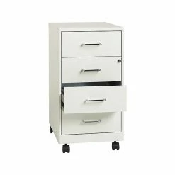 Office Designs 4-Drawer Mobile Organizer, Pearl White (21590) 15 Office Designs 4-Drawer Mobile Organizer, Pearl White (21590) -ORGANIZTIONAL STORAGE Sales unnamed file 1523