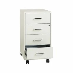 Office Designs 4-Drawer Mobile Organizer, Pearl White (21590) 16 Office Designs 4-Drawer Mobile Organizer, Pearl White (21590) -ORGANIZTIONAL STORAGE Sales unnamed file 1524