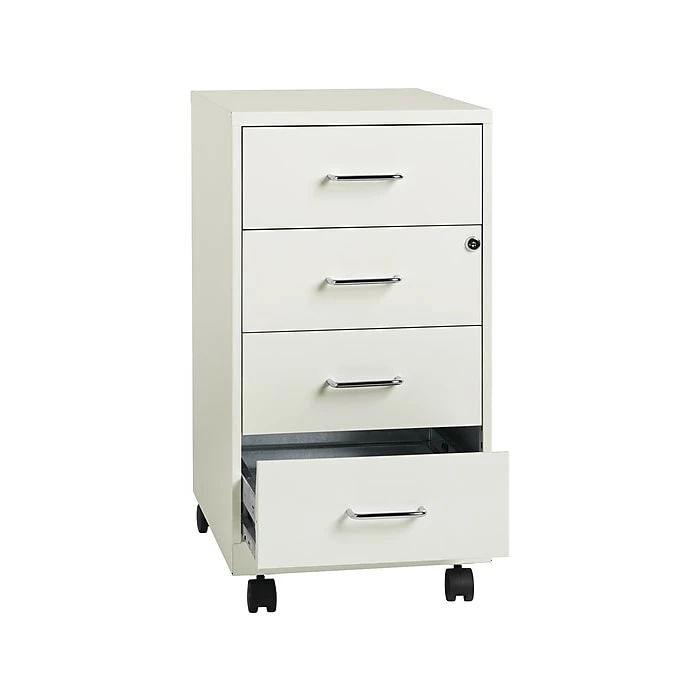 Office Designs 4-Drawer Mobile Organizer, Pearl White (21590) 9 Office Designs 4-Drawer Mobile Organizer, Pearl White (21590) - Image 7
