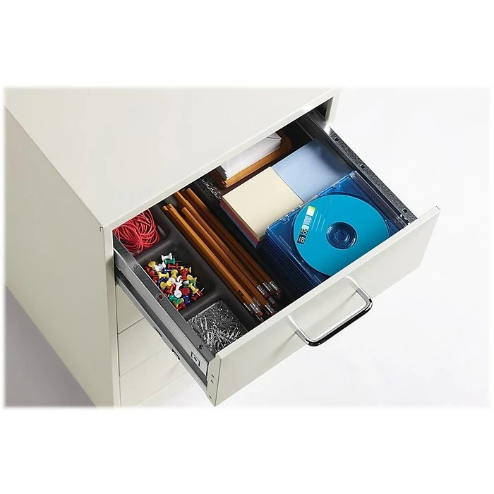 Office Designs 4-Drawer Mobile Organizer, Pearl White (21590) 10 Office Designs 4-Drawer Mobile Organizer, Pearl White (21590) - Image 8