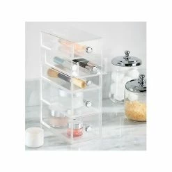 InterDesign Clarity 5 Drawers Desktop Storage, Clear (39560) -ORGANIZTIONAL STORAGE Sales unnamed file 1529
