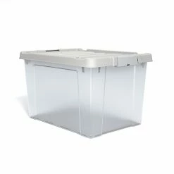 TRU RED™ 46.8 Qt. Latch Lid Storage Bin, Clear (TR58306) -ORGANIZTIONAL STORAGE Sales unnamed file 155