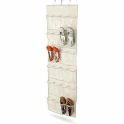 Honey-Can-Do Honey Can Do 24 Pocket Otd Shoe Organizer, Beige