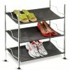 Honey-Can-Do Honey Can Do 3 Tier Canvas Shoe Rack -ORGANIZTIONAL STORAGE Sales unnamed file 1588