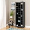 Prepac Space-Saving Shoe Storage Cabinet, Black (BUSR-0009-1) -ORGANIZTIONAL STORAGE Sales unnamed file 1594