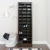 Prepac Space-Saving Shoe Storage Cabinet, Espresso (EUSR-0009-1) -ORGANIZTIONAL STORAGE Sales unnamed file 1599