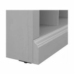 Kathy Ireland® Home By Bush Furniture Woodland Shoe Storage Bench With Shelves, 40", Cape Cod Gray (WDS240CG-03) -ORGANIZTIONAL STORAGE Sales unnamed file 1623