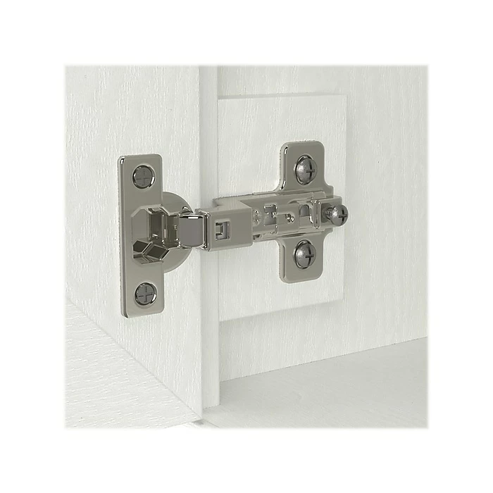 Kathy Ireland® Home By Bush Furniture Woodland Shoe Storage Bench With Doors, 40", White Ash (WDS140WAS-03) 8 Kathy Ireland® Home By Bush Furniture Woodland Shoe Storage Bench With Doors, 40", White Ash (WDS140WAS-03) - Image 6