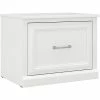 Kathy Ireland® Home By Bush Furniture Woodland Small Shoe Bench With Drawer, 24", White Ash (WDS124WAS-03) -ORGANIZTIONAL STORAGE Sales unnamed file 1653