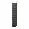Household Essentials 10 Shelf Hanging Shoe Organizer, Gray Linen (66432) 2 Household Essentials 10 Shelf Hanging Shoe Organizer, Gray Linen (66432) -ORGANIZTIONAL STORAGE Sales unnamed file 1682