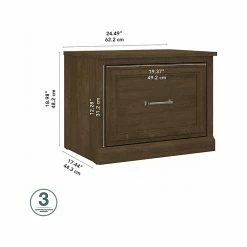 Kathy Ireland® Home By Bush Furniture Woodland Small Shoe Bench With Drawer, 24", Ash Brown (WDS124ABR-03) 14 Kathy Ireland® Home By Bush Furniture Woodland Small Shoe Bench With Drawer, 24", Ash Brown (WDS124ABR-03) -ORGANIZTIONAL STORAGE Sales unnamed file 1699