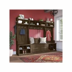Kathy Ireland® Home By Bush Furniture Woodland Small Shoe Bench With Shelves, 24", Ash Brown (WDS224ABR-03) 17 Kathy Ireland® Home By Bush Furniture Woodland Small Shoe Bench With Shelves, 24", Ash Brown (WDS224ABR-03) -ORGANIZTIONAL STORAGE Sales unnamed file 1711