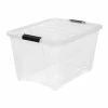 IRIS 53 Qt. Clear Storage Boxes, 6/Carton (TB-56D) -ORGANIZTIONAL STORAGE Sales unnamed file 173