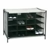 Simplify Shoe Cubby, 16 Compartment, Black (23200-BLACK) 2 Simplify Shoe Cubby, 16 Compartment, Black (23200-BLACK) -ORGANIZTIONAL STORAGE Sales unnamed file 1752