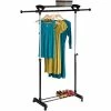 Honey-Can-Do Top Shelf Mobile Garment Rack, Silver & Black (GAR-09339) 2 Honey-Can-Do Top Shelf Mobile Garment Rack, Silver & Black (GAR-09339) -ORGANIZTIONAL STORAGE Sales unnamed file 1812